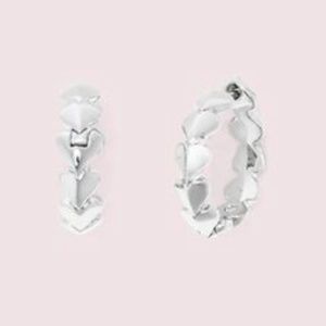🆕🆕Kate Spade Heart Hoop Earrings